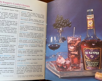 The Complete Guide To Cordials, veröffentlicht von John de Kuyper 1965, Erstausgabe