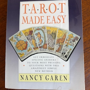 Tarot de 1989 fácil Obtenga respuestas específicas inmediatas a sus preguntas más urgentes libro de bolsillo vintage