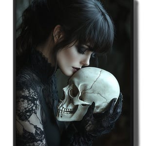 Gothic Angel Art Dark Fantasy Wall Art