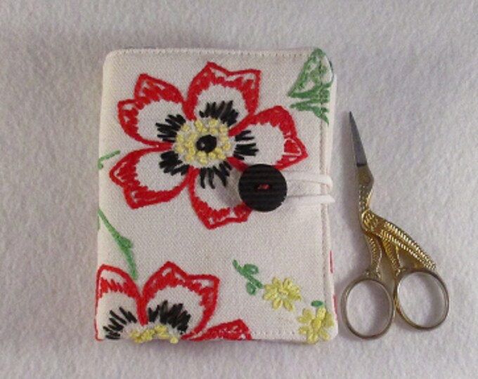 Retro Needle Book Vintage Embroidery Needle Organizer Needle Keep ...