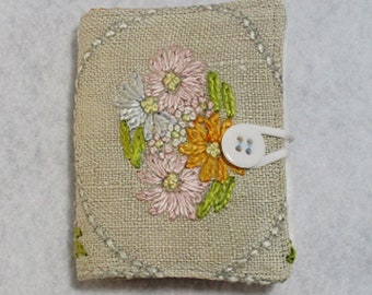 Needle Book Vintage Embroidery Needle Keep Needle Organizer Sewing Quilting Free Shipping