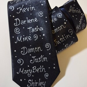 Dad special gift, Father's Tie , Dad tie, grandpa tie, image 3