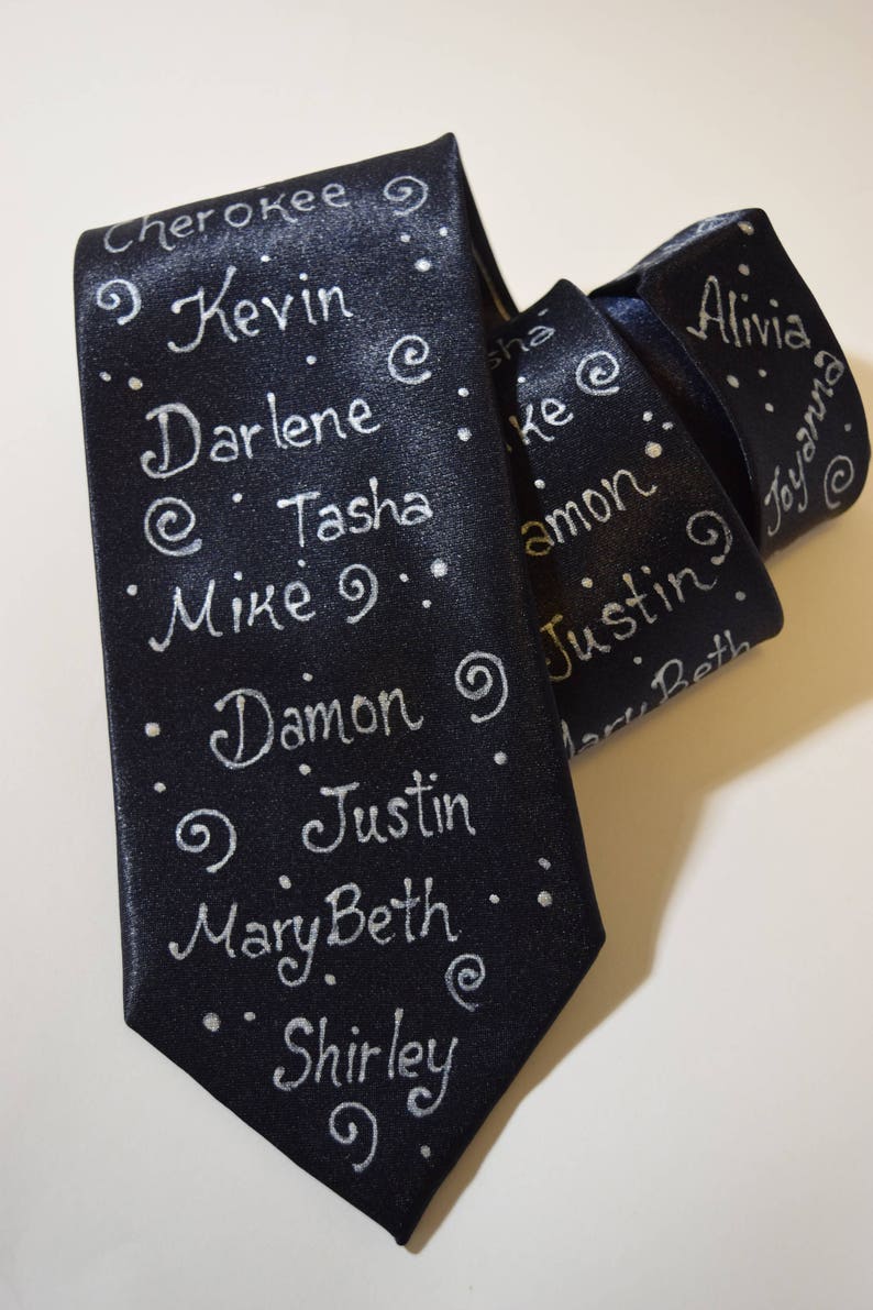 Dad special gift, Father's Tie , Dad tie, grandpa tie, image 3