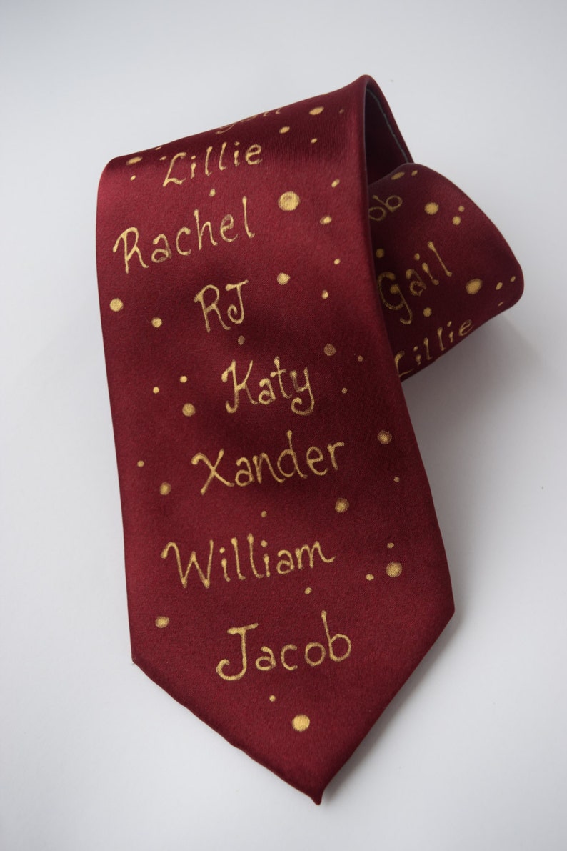 Dad special gift, Father's Tie , Dad tie, grandpa tie, image 1