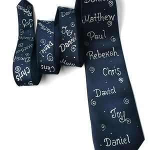 Dad special gift, Father's Tie , Dad tie, grandpa tie, image 2