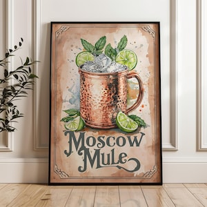Moscow Mule Digital Print