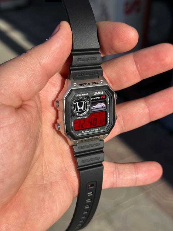 時計 CASIO AE1200 Custom Honda Custom Casio AE-1200 