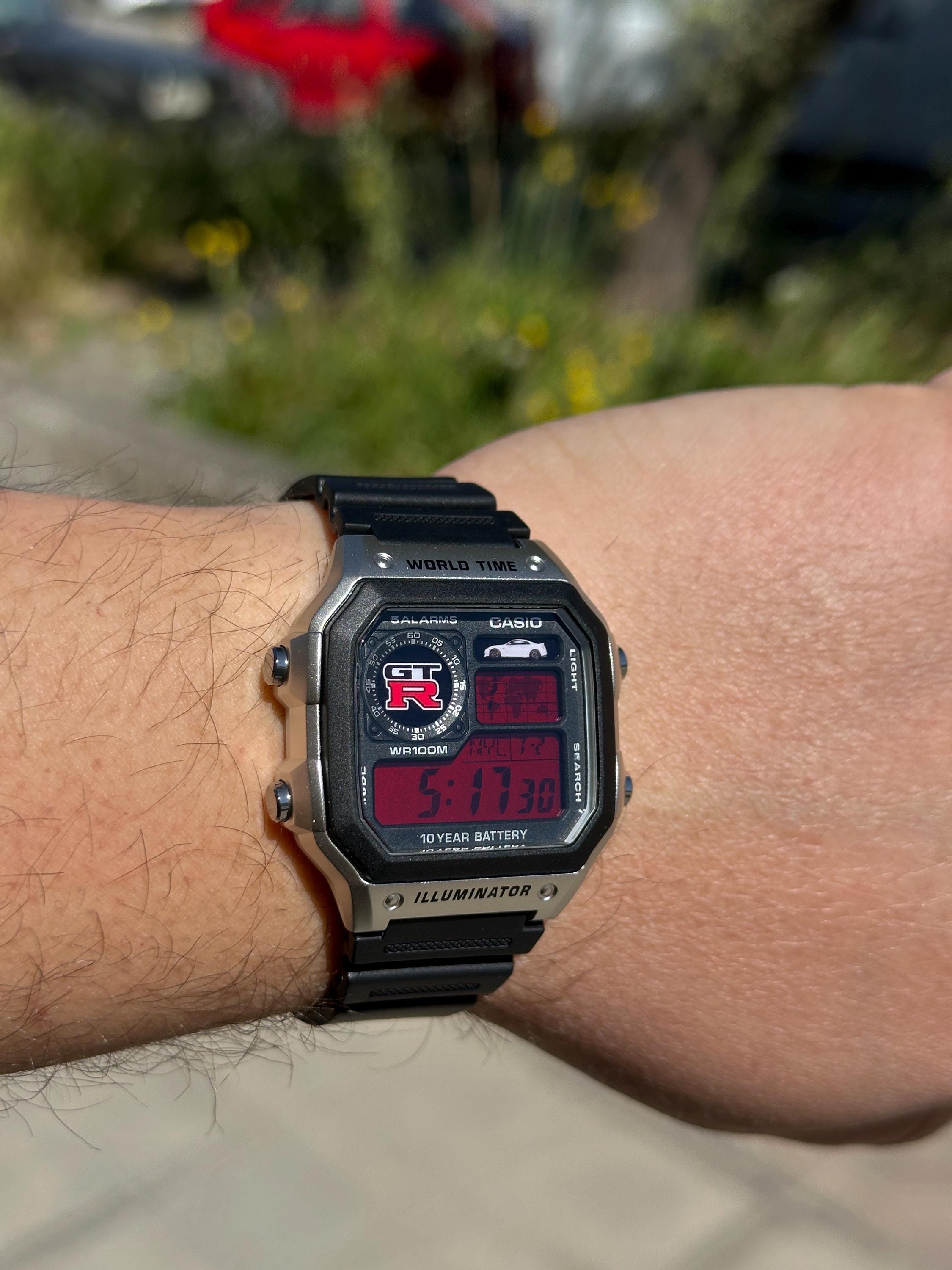 Casio Ae1200 Rubber Strap - Etsy