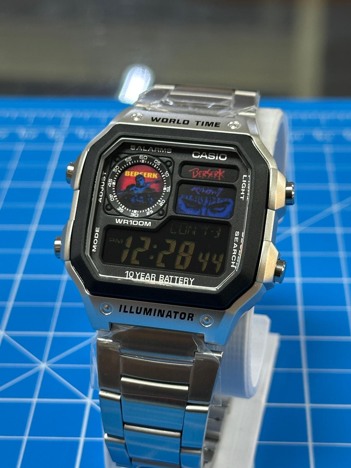 Custom Berserk Anime Casio AE1200 Digital Watch - Etsy