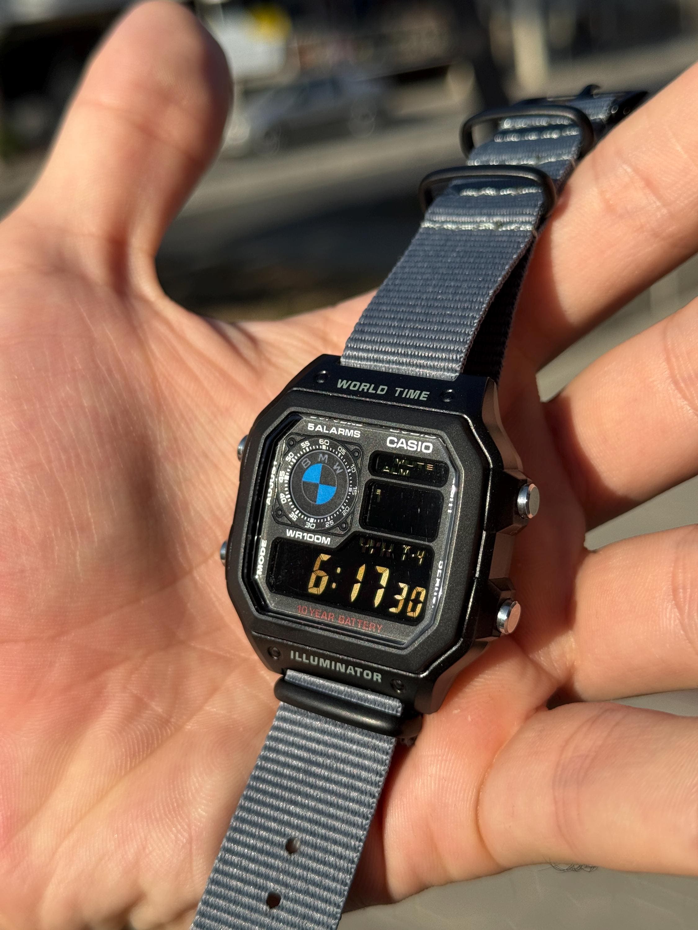 Custom Casio AE1200 World Time Watch – 