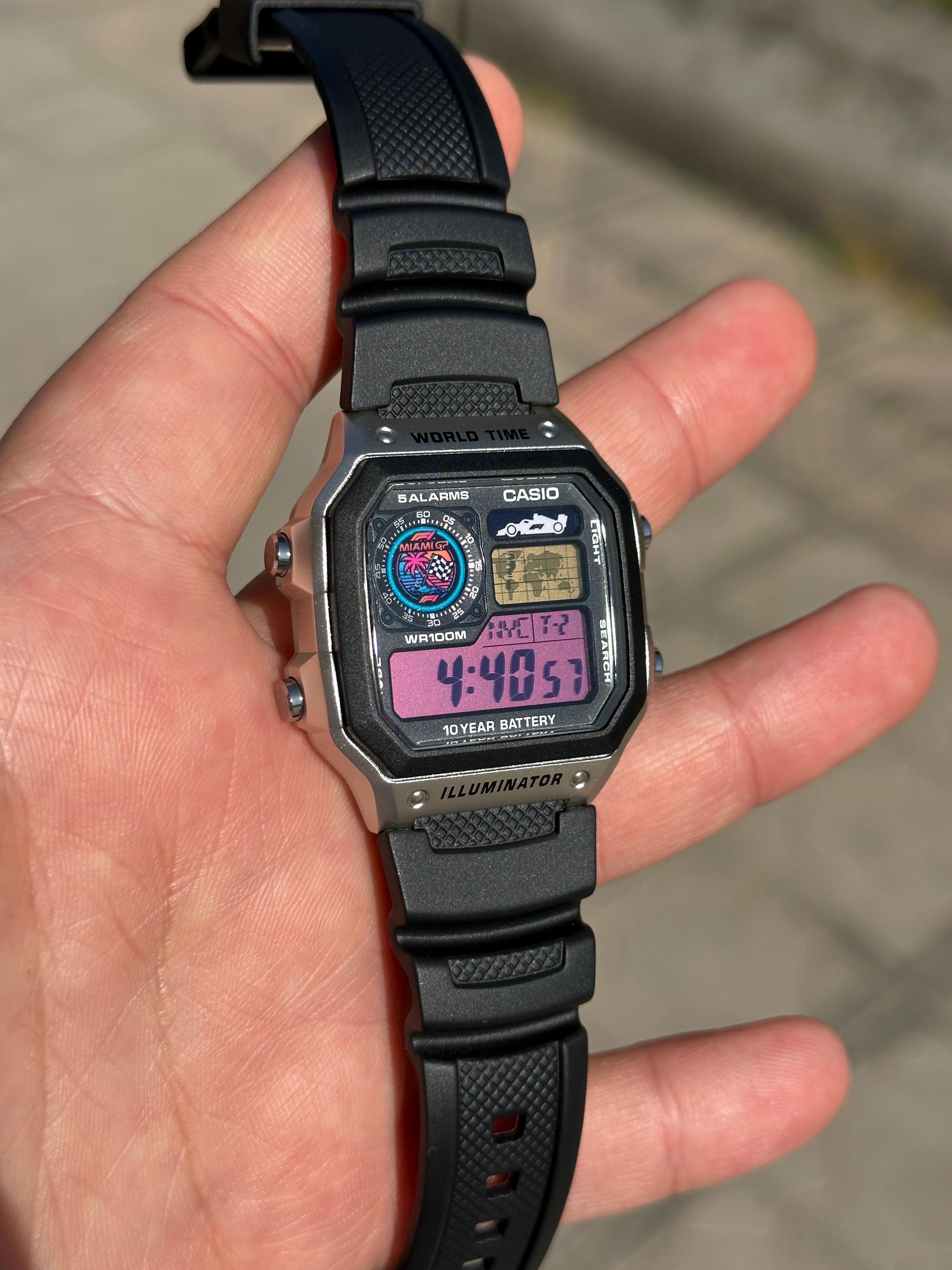 Custom Casio AE-1200 