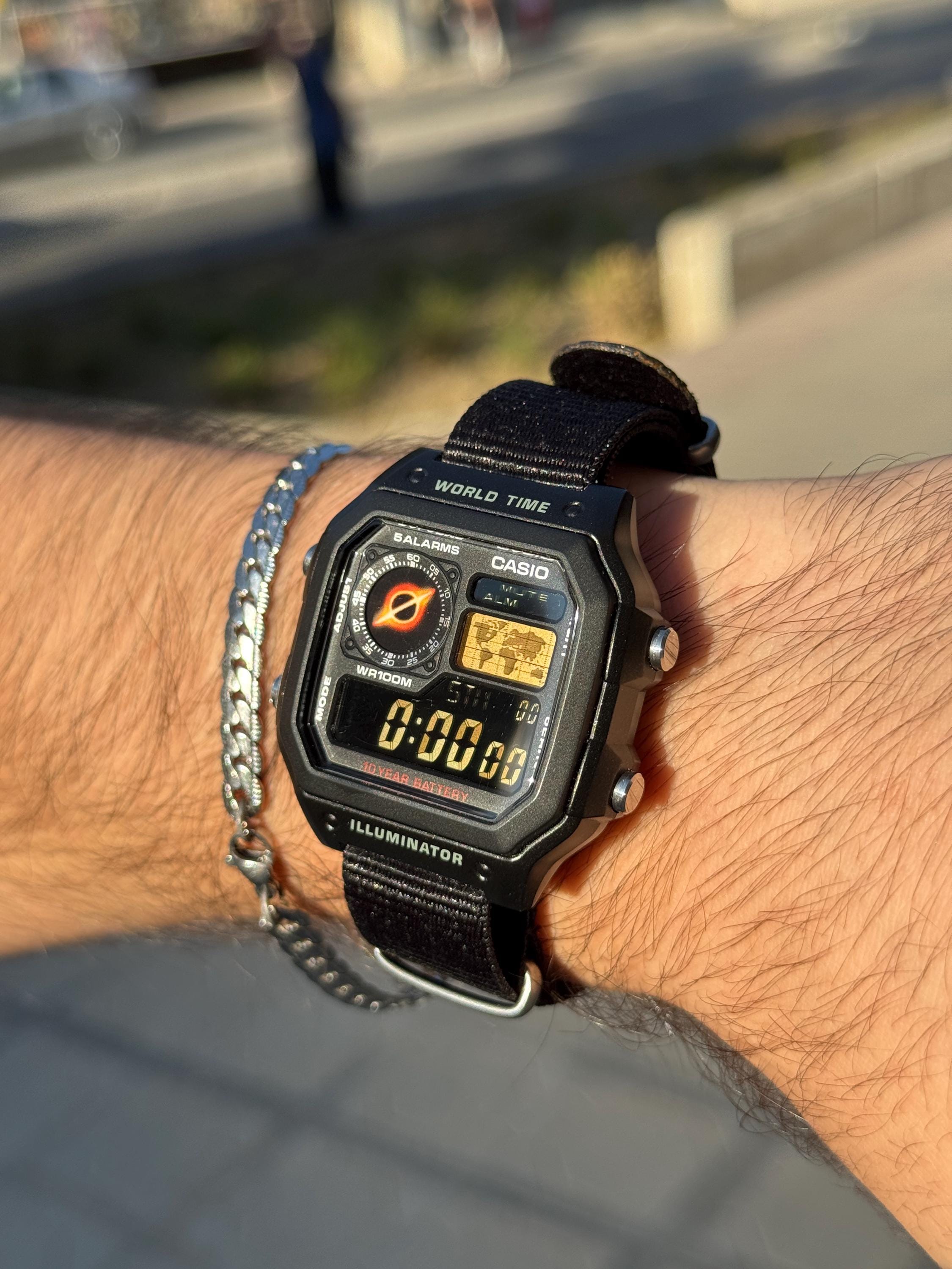 casio tank ヴィンテージ 稼働品 デッドストックoldmoney Casio W 86 - Etsy