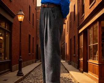 1950s Black Trousers - Etsy