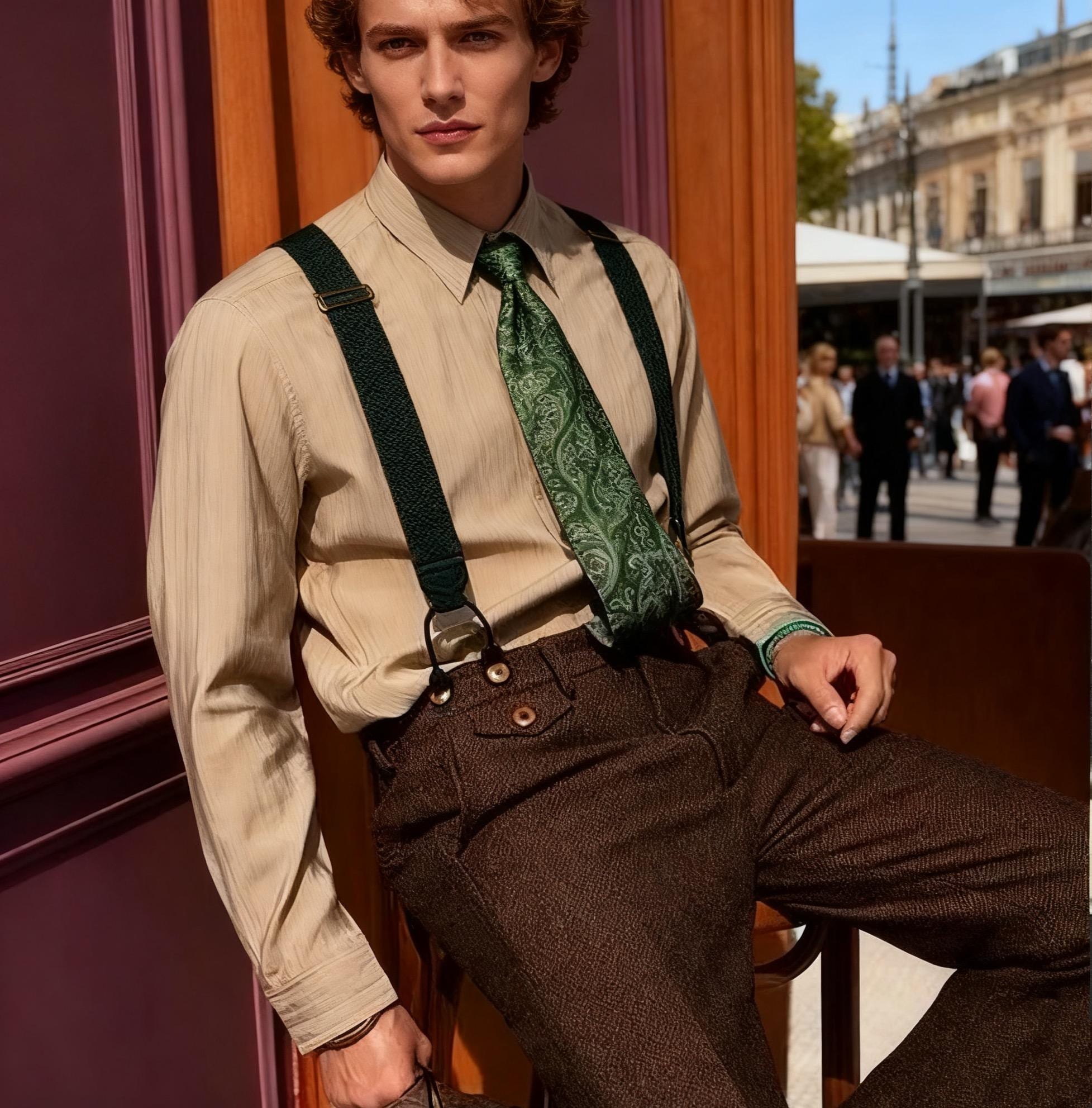 High Waisted Pants Suspenders - Etsy