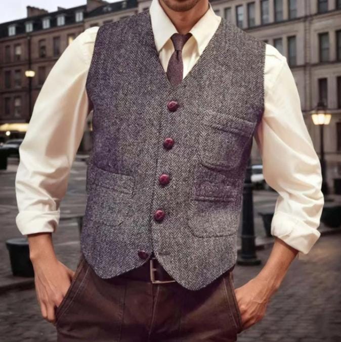 Gilet victorien / édouardien - Années 1900 / 1910 - France