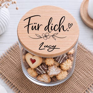 Kleine gläser mit deckel