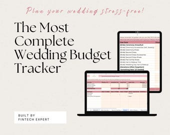 The Most Complete Wedding Budget Tracker