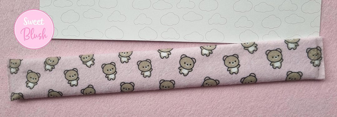 Kawaii Bears Felt-covered Ruler - Etsy