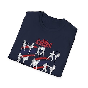 Muay Thai T-Shirt | Thai Boxen Kämpfer Shirt | Vintage MMA Gym Tee | Kampfkunst Geschenk