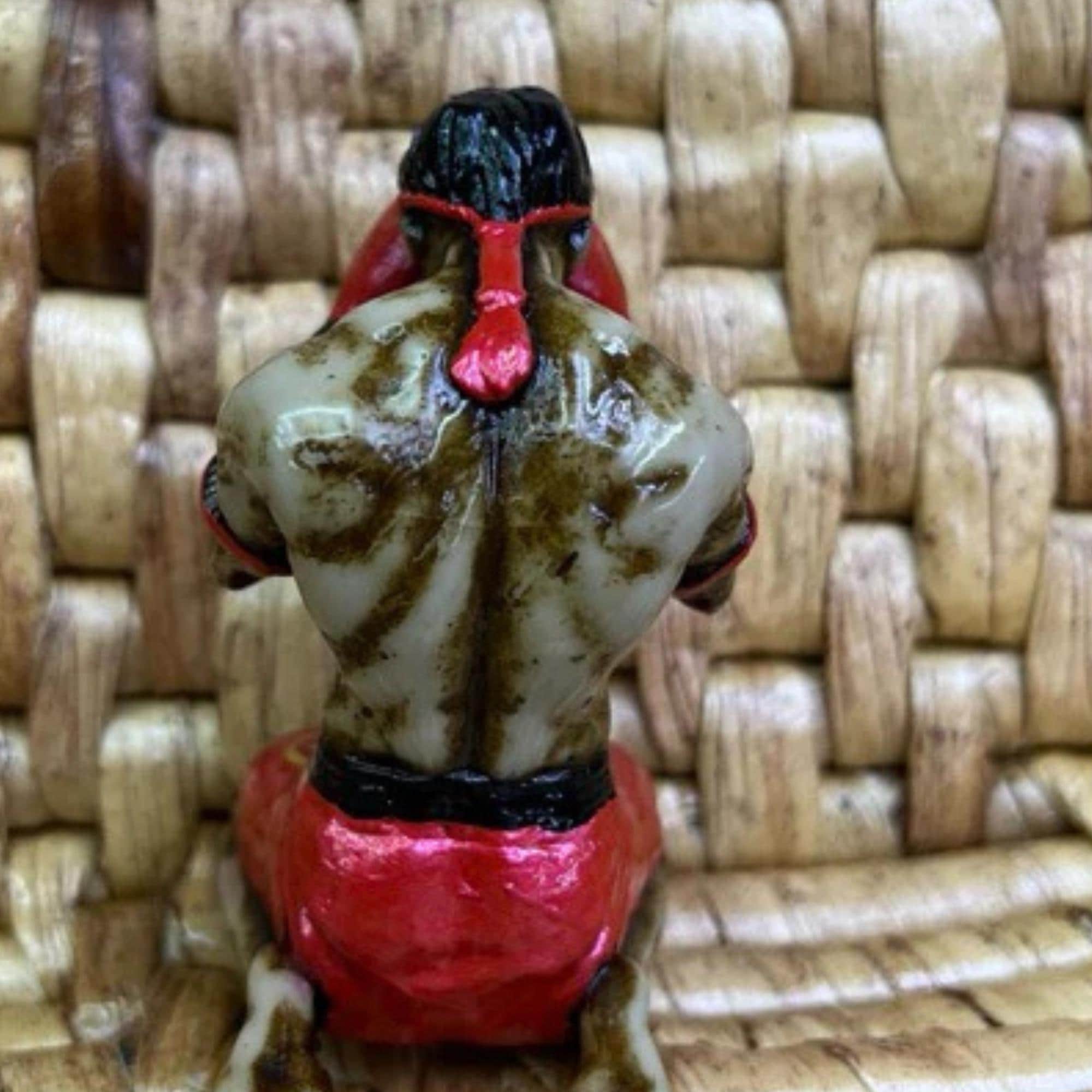 ムエタイ　インテリア フィギュア Handcrafted Muay Thai Resin Statue | Boxing Figurine Home Decor