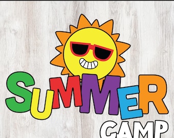 Summer Camp svg, Summer Camp 2025 svg, Summer Vacation svg, Summer Camp png, Sun svg, Summer Camp Shirt svg.