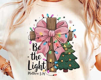 Sé la luz PNG, Jesús Navidad PNG, Luz navideña cristiana PNG