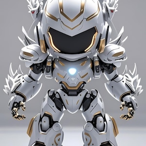Mech Robot 004 STL 3D Print File