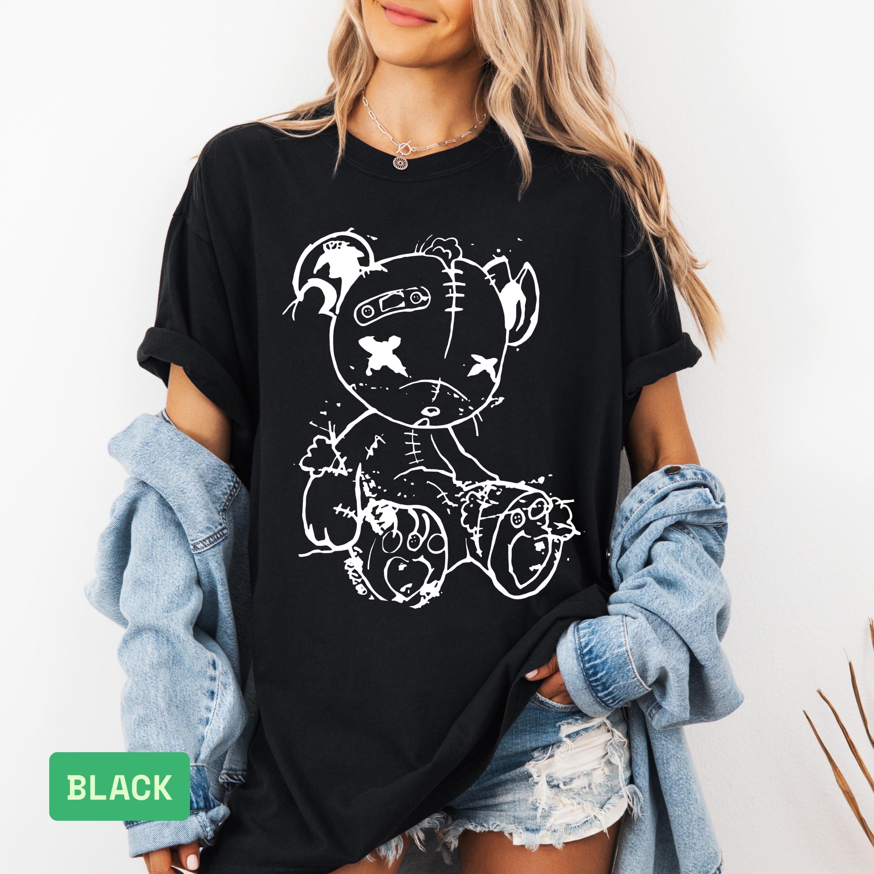 [BEEN TRILL] ★24SS★Horror Drippy Bear Doll Overfit T-Shirt Trill Teddy - T- Shirt – Street Sanctum