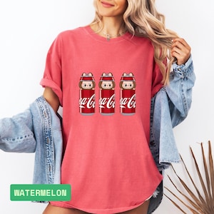 Labubu Shirt for Women, Cute Cartoon Graphic Tee, Trending Kawaii Labubu T-Shirt, Funny Gift for Her, Popmart Monster Outfit, Casual Cotton