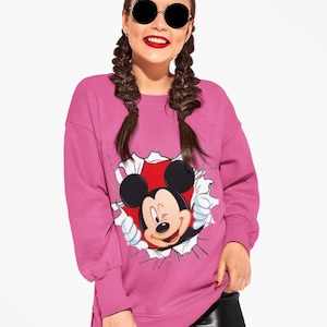 Mickey Mouse Sweatshirt, Sweatshirts mickey mouse, Disney Classic Mickey Mouse Sweater, Mickey Hoodie, Disney mickey mouse sweatshirt
