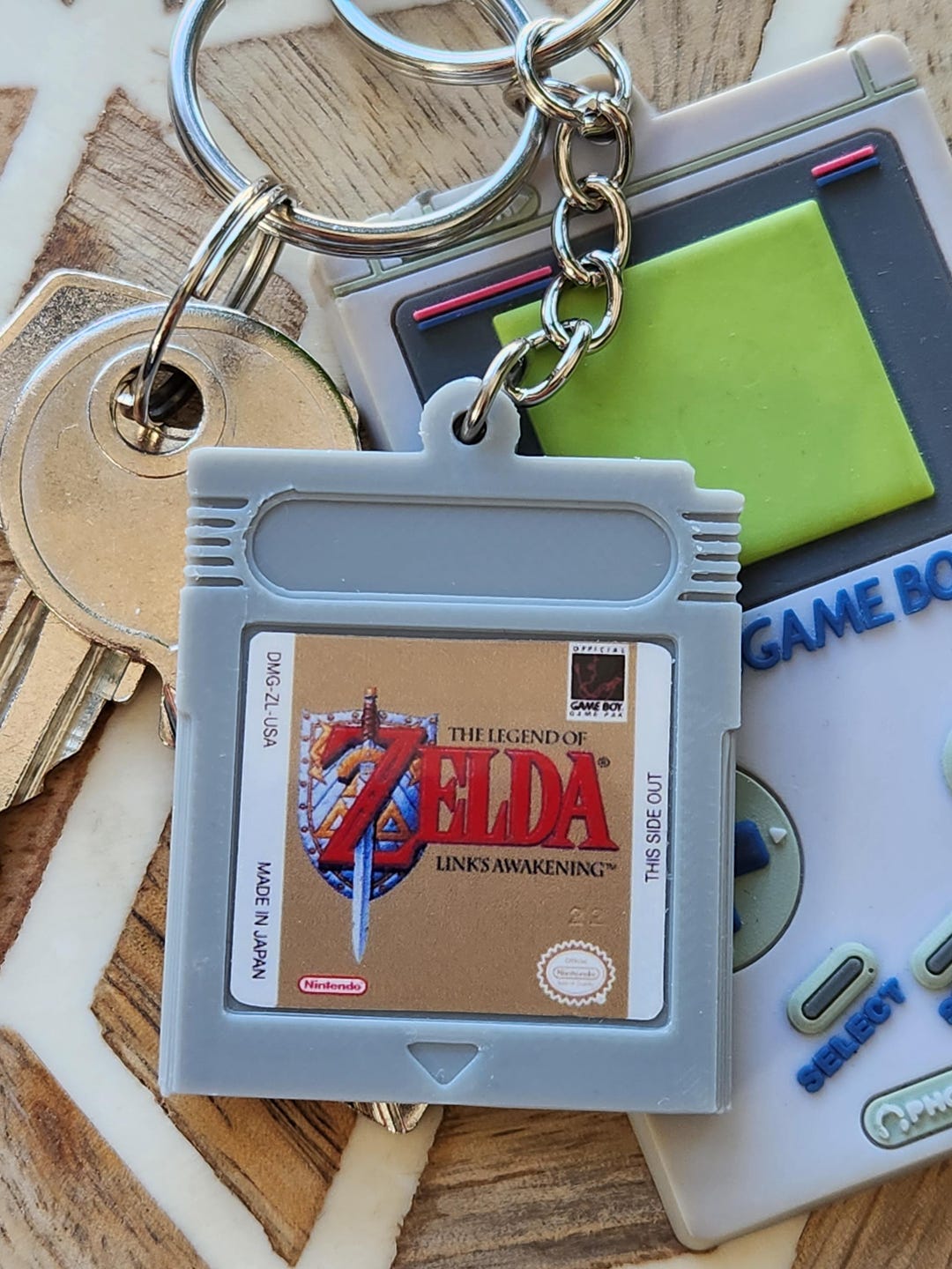 Zelda Gameboy Cartridge Keychain - Etsy