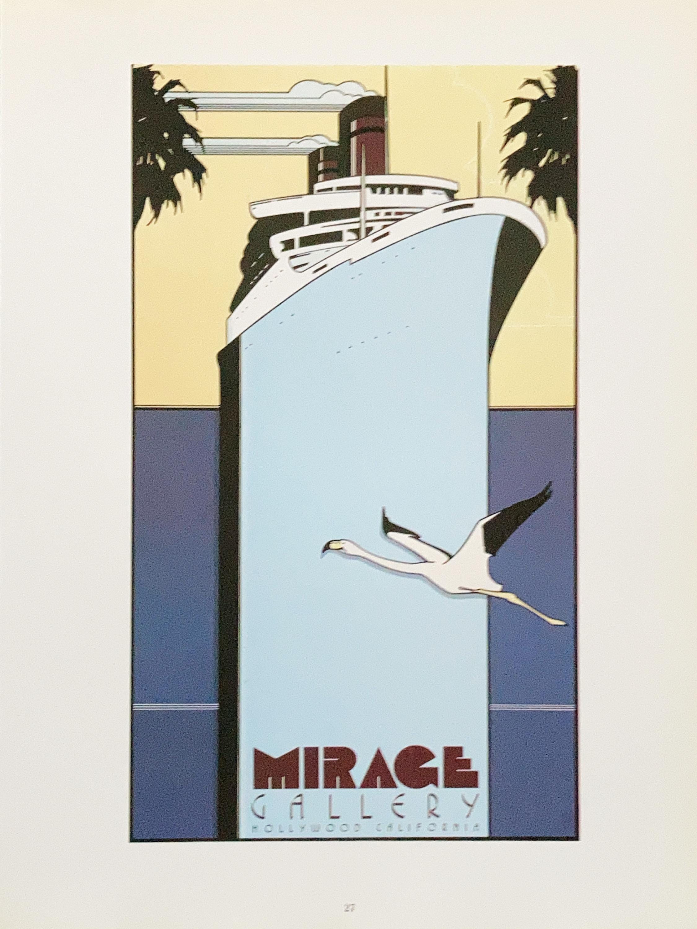 1989 Patrick Nagel Poster Print – Mirage Gallery Hollywood - Etsy