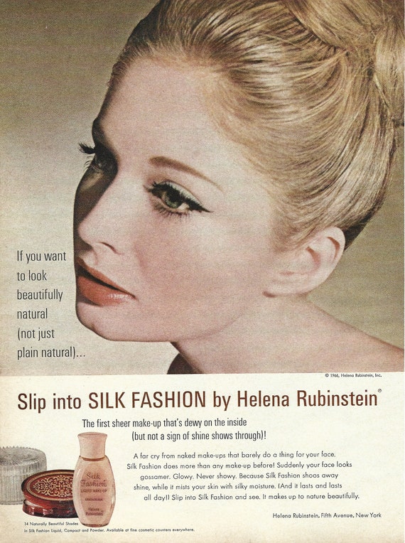 Rubinstein Print Ad Vintage Makeup Ad Retro - Etsy