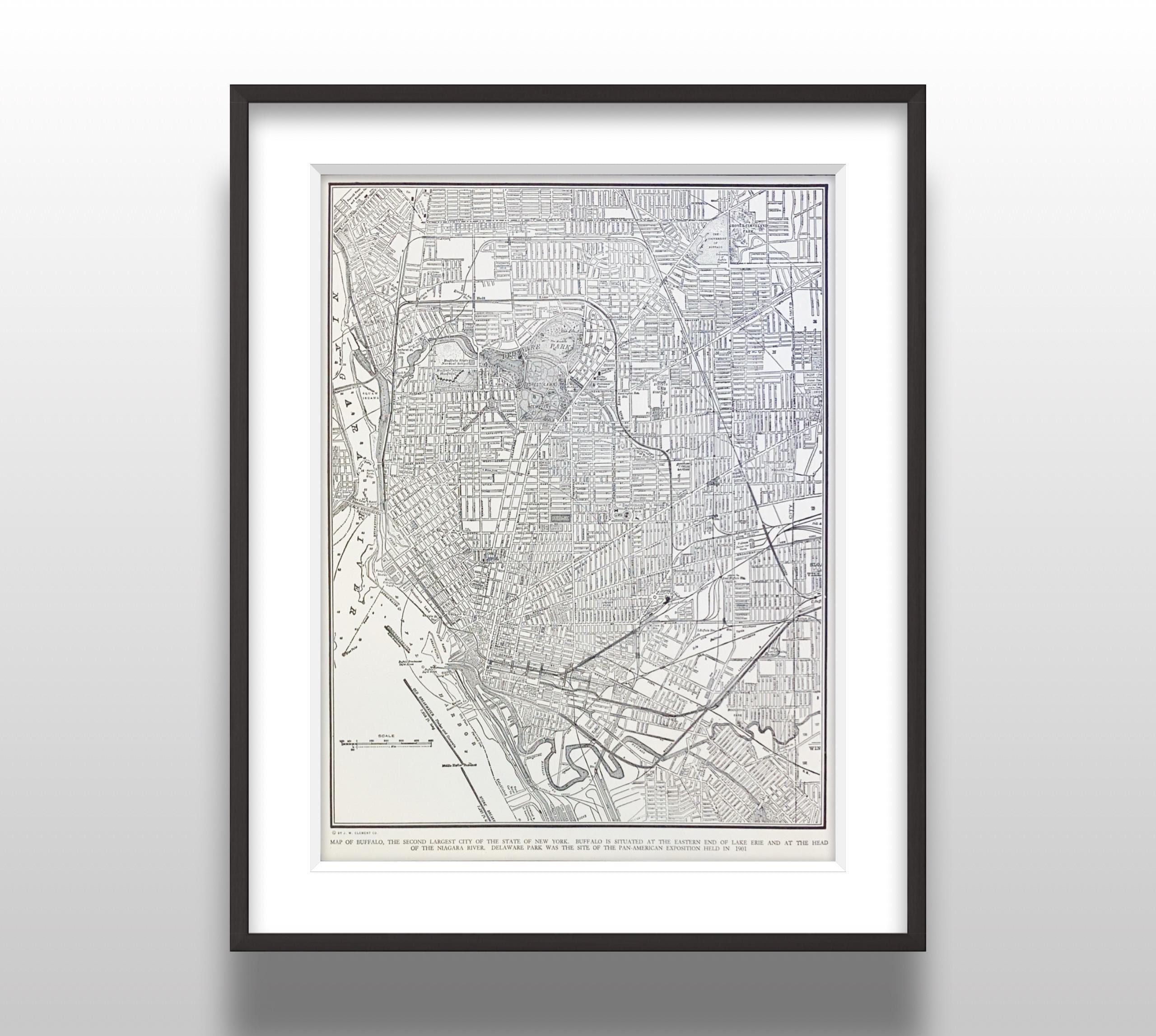 Rand Mcnally Ny Map - Etsy