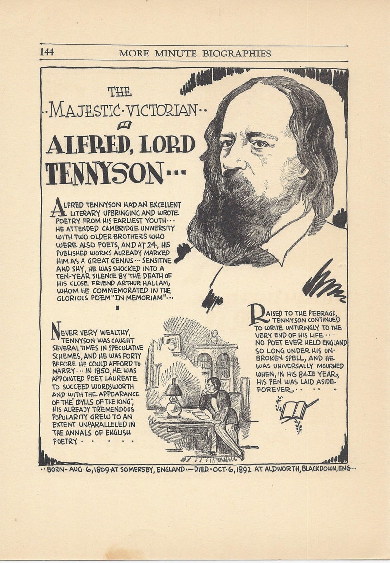 Victorian Era Poetry Characteristics & Salient Features alfred lord tennyson writing style