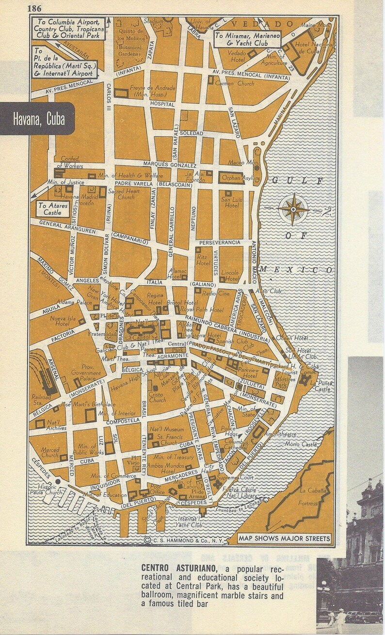 Edmonton Kanada Karte Stadtplan Straßenkarte 1950er Jahre - Etsy.de