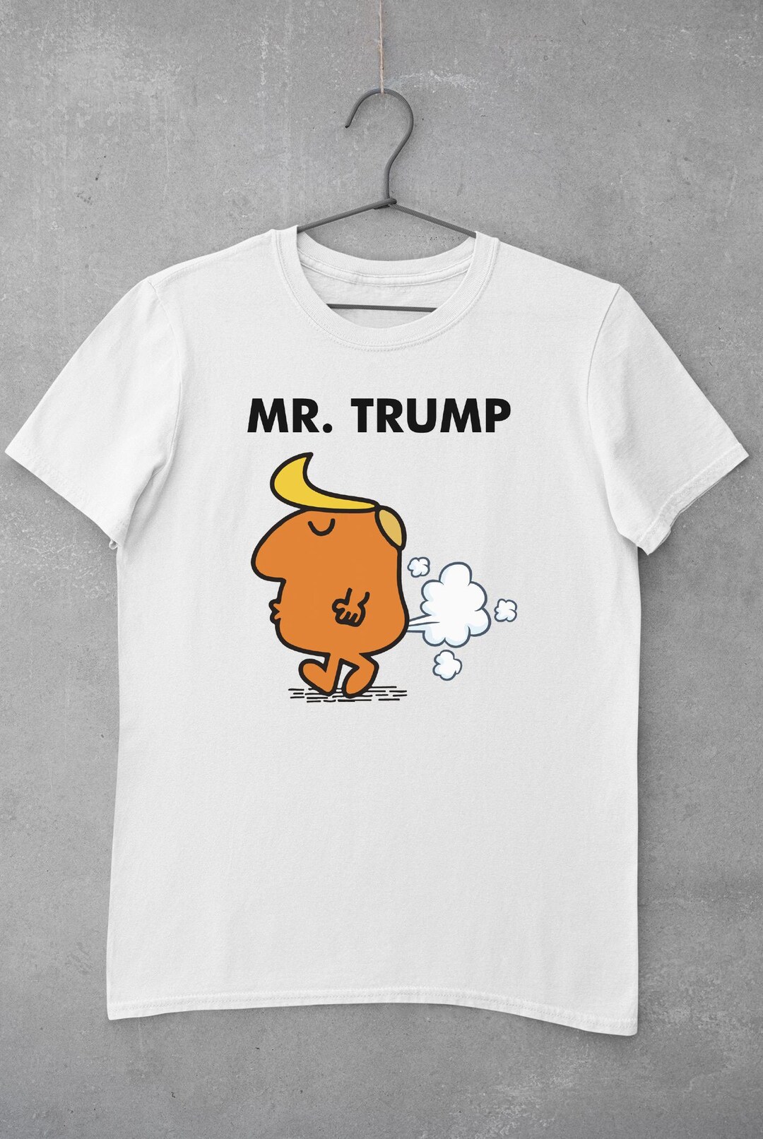 Mr Trump T-Shirt, Fart, Scorreggio, President, Flatulence, USA - Foto 7