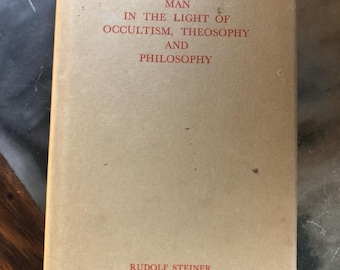 Man In The Light Of Occultism, Theosophy And Philosophy/ 1964/ Used