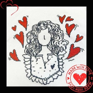 Y si nos enamoramos - patrón de punto de cruz de descarga digital