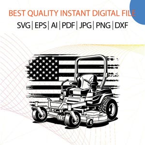 US Lawn Mower Svg, Lawn Mower With Flag Svg, Zero Turn Lawn Mower Svg, Landscaping Svg, Lawn Mower Clipart, Lawn Mower Svg,Lawn Mower Svg,