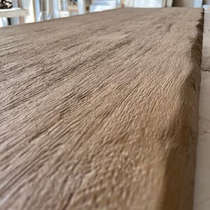 Handgefertigte rustikale Eiche Couchtischplatte - Servierbrett im Vintage-Stil