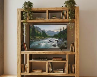 Handmade Solid Oak Console Table – Rustic Entryway & Hallway Furniture