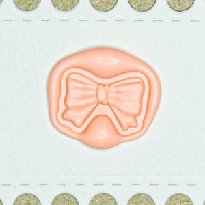 Mini sello de lacre con lazo de mariposa: un bonito sello decorativo para etiquetas de regalo / Crabsupply™