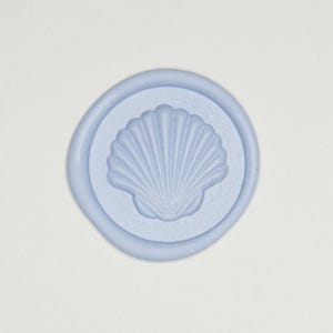 Cachet de cire de coquille Saint-Jacques-de-Compostelle – Conception maison originale | Crabsupply™