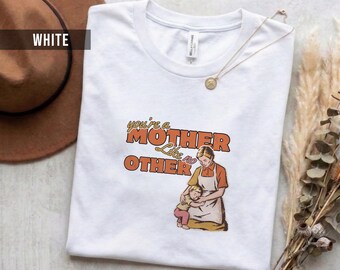 Mom and Child Tee - Retro Style, Comfortable Unisex Fit