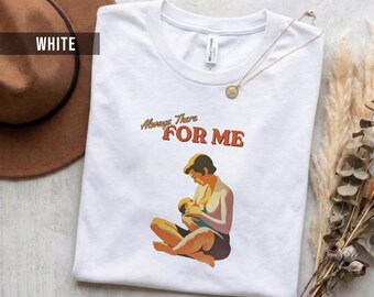Mom and Child T-Shirt: Meaningful Retro Design (Unisex S-2XL)
