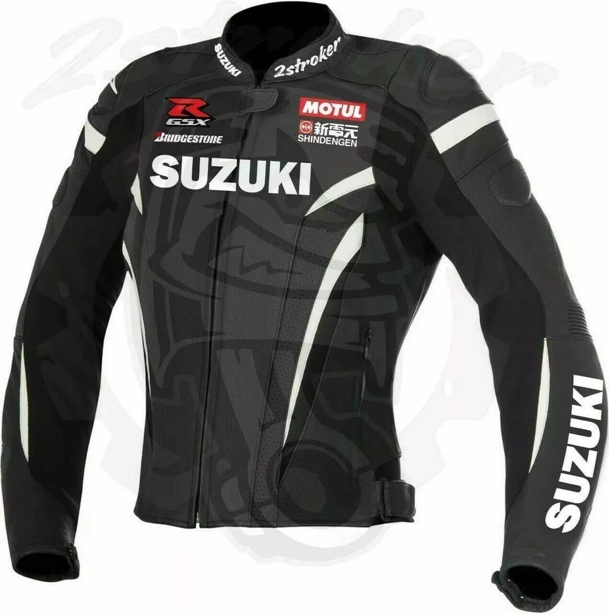 Camlage / “Viaja con estilo y comodidad con una chaqueta de moto Suzuki totalmente personalizada. Elige tus colores, logotipos,