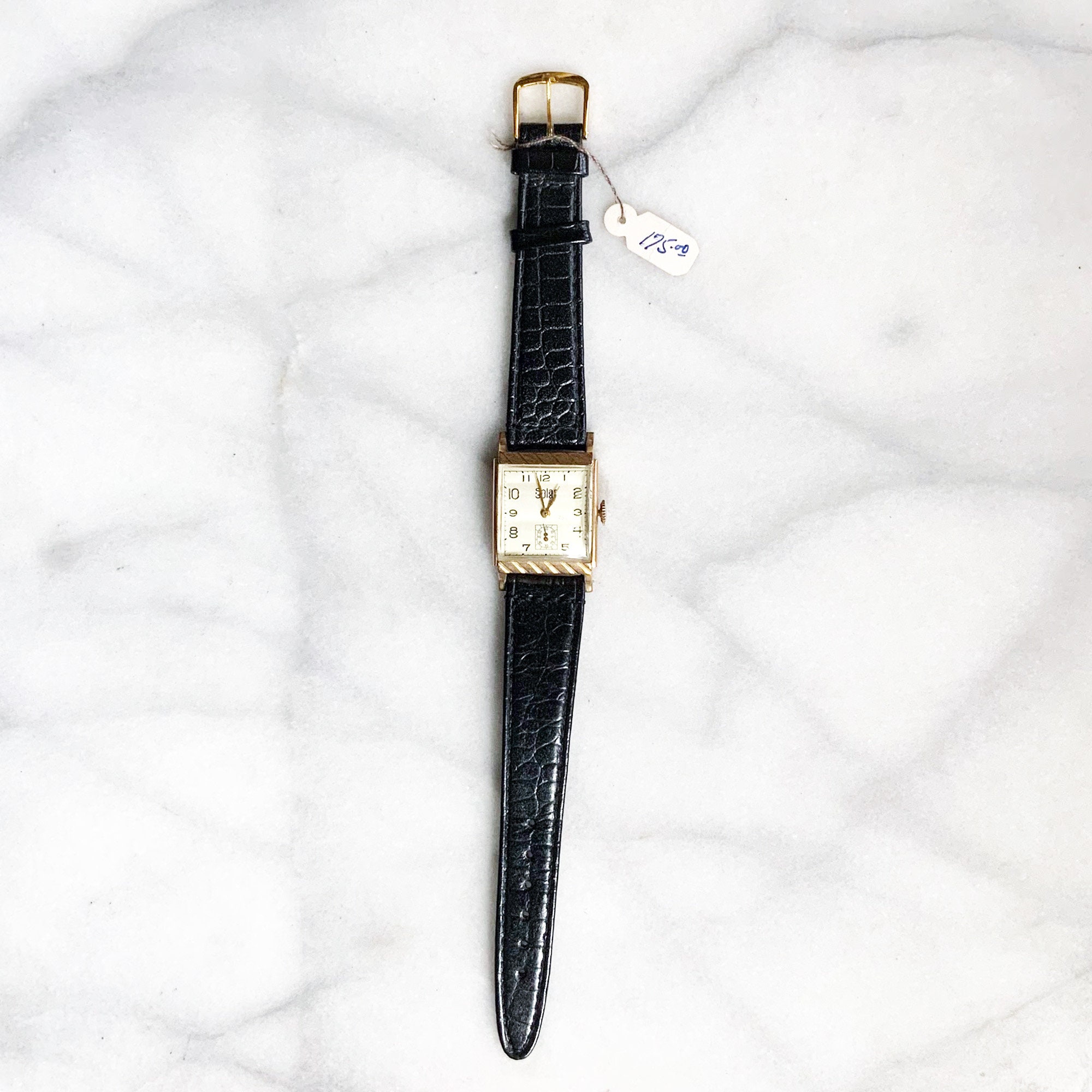 Anne  セラミック ブレスレット ウォッチ BLACK/GOLD Metal Zig-Zag Bracelet Band for Apple Watch¨ | Anne Klein
