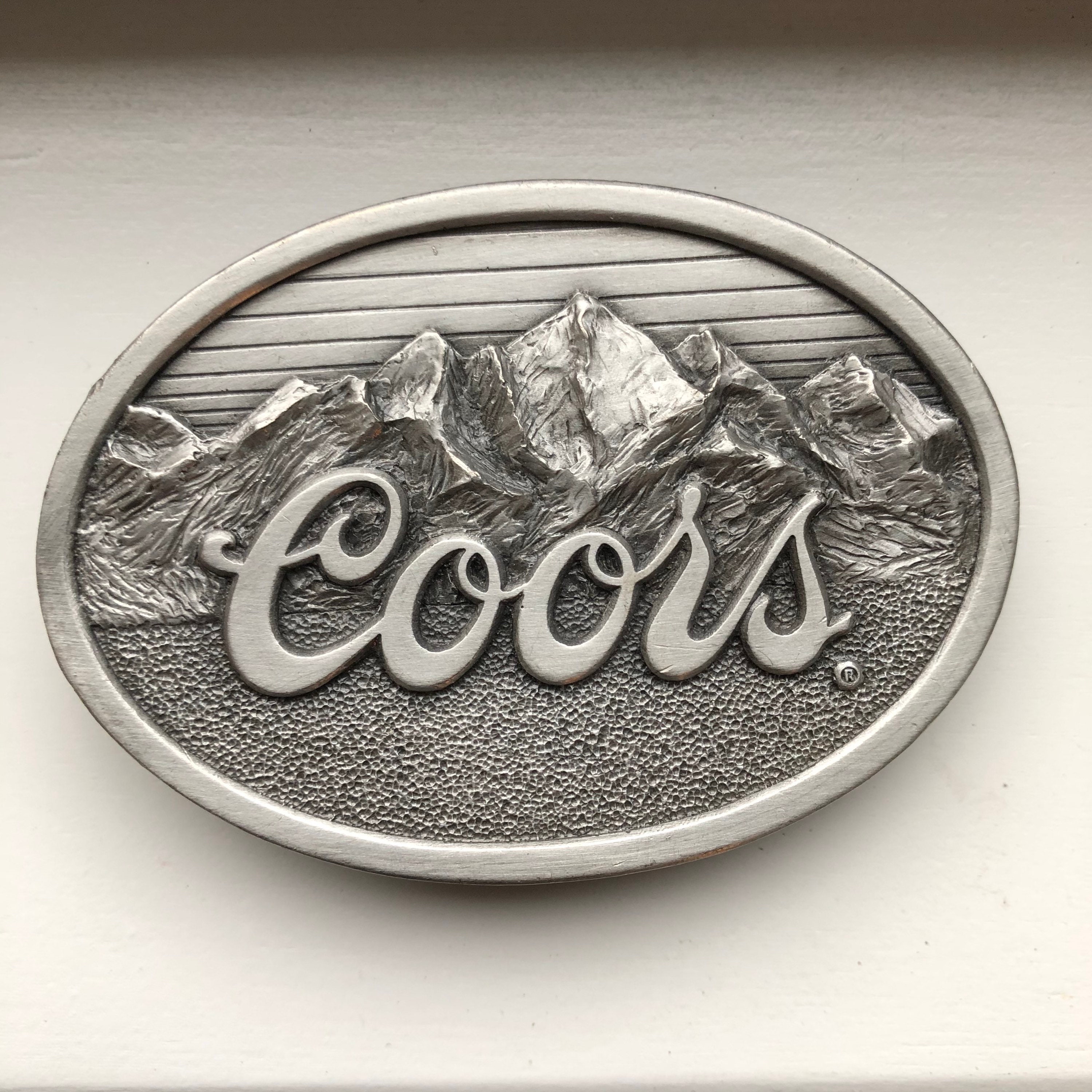 Coors 1970s Vintage Belt Buckle 