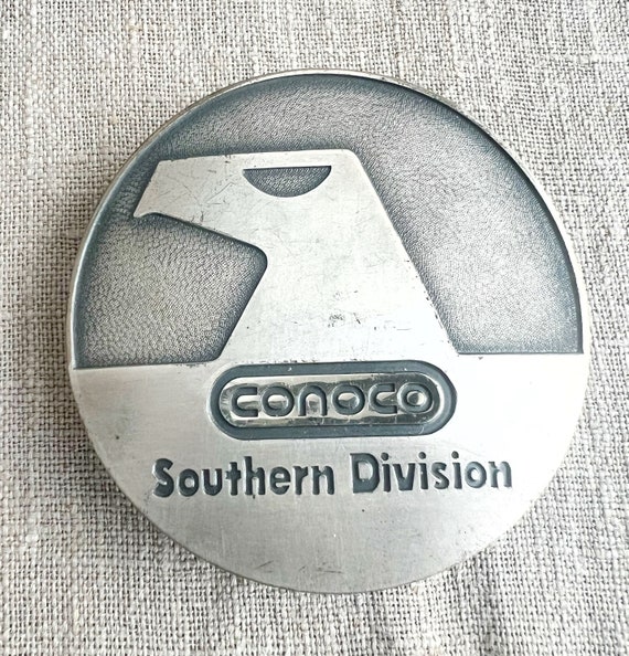 Conoco Sterling Silver Southern Division Vintage … - image 1
